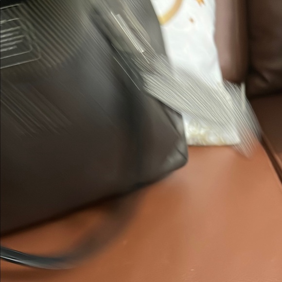 Coach Black metallic Leather hand Bag - Picture 14 of 16